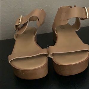Brand new platform sandals